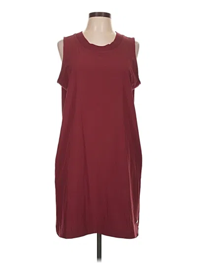 Pre-owned Southern Tide Casual Dress In Burgundy