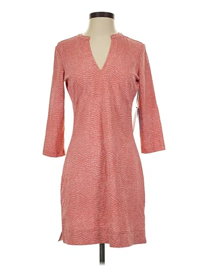 Southern Tide Casual Dress In Pink