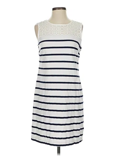 Pre-owned Southern Tide Casual Dress In White