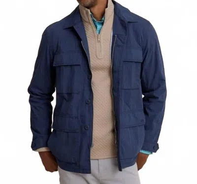 Southern Tide Cedarbrook Field Jacket In Dress Blue