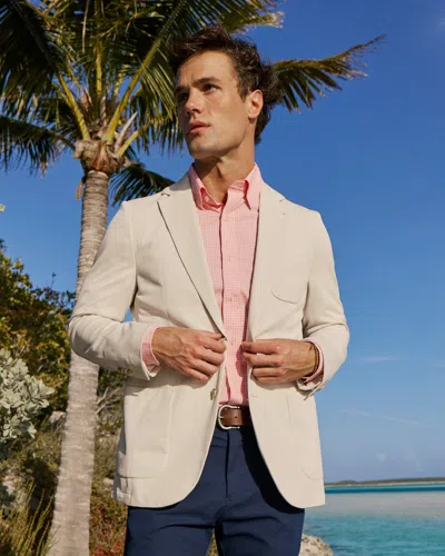 Southern Tide Charleston Blazer In Perfectly Pale Khaki