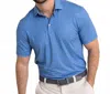 Southern Tide Driver Make It Snappy Polo In Blue Lolite In Blue