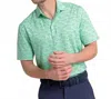 Southern Tide Driver Whos Your Caddy Polo In Jade Green In Green