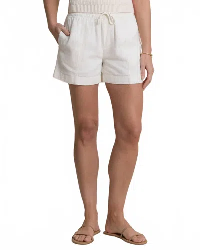 Southern Tide Emilia Woven Short In Sand White In Multi