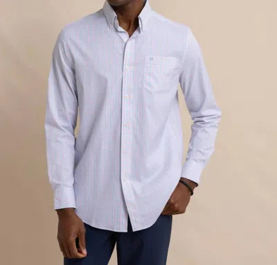 Southern Tide Falls Park Plaid In Clearwater Blue In Multi