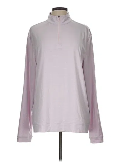 Pre-owned Southern Tide Fleece Jacket In Purple
