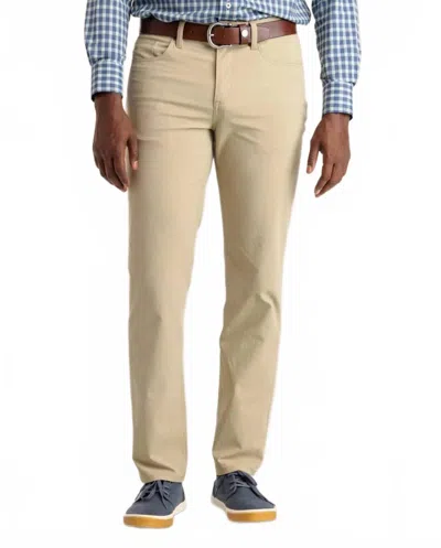 Southern Tide Intercoastal Performance Pant In Sandstone Khaki In Neutral