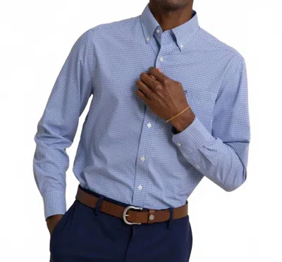 Southern Tide Intercoastal Sport Shirt In Seven Seas Blue