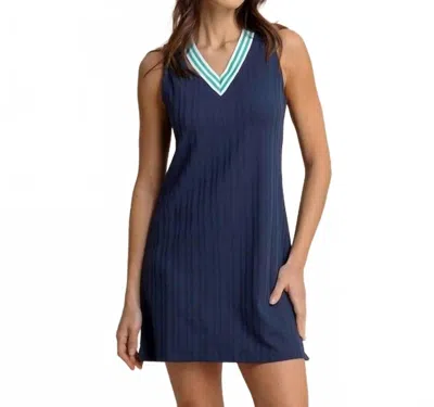 Southern Tide Jaelyn Performance Dress In Dress Blue