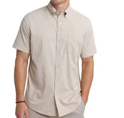 Southern Tide Jaw Breakers Sport Shirt In Safari In Multi