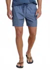 Southern Tide Jaw Breakers Swim Trunks In Light Indigo In Blue