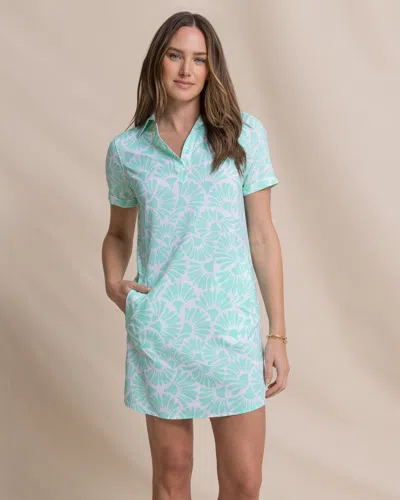 Southern Tide Kamryn Paradise Shores Coastal Breeze® Dress In Gulf Shores
