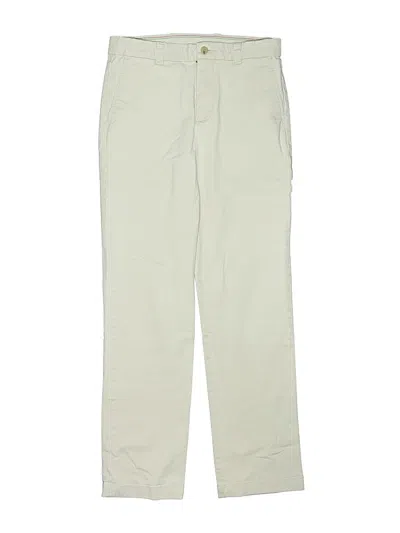 Pre-owned Southern Tide Kids' Khaki Pant In Green