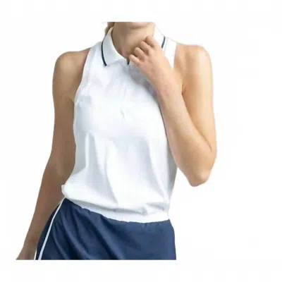 Southern Tide Kristy Performance Tank In Classic White