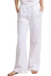 Southern Tide Laken Wide Leg Pant In Classic White In White