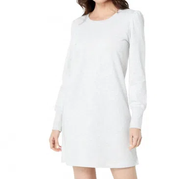 Southern Tide Lindsey Heather Sweatshirt Dress In Heather Marshmallow