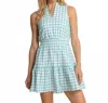 Southern Tide Londyn Eyelet Dress In Simply Green In Multi
