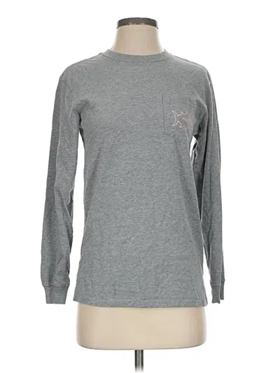 Pre-owned Southern Tide Long Sleeve T-shirt In Gray