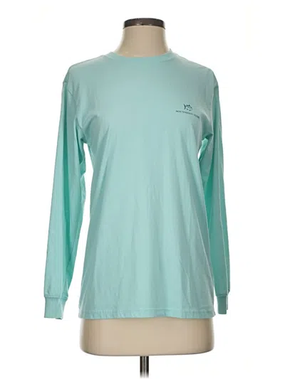 Pre-owned Southern Tide Long Sleeve T-shirt In Teal