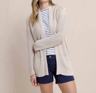 Southern Tide Marren Cardigan In Stone