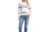 Southern Tide Mckenna Fairisle Sweater In Marshmallow In White
