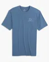 Southern Tide Men's Sailing With Skipjacks Short Sleeve Tee In Coronet Blue In Blue