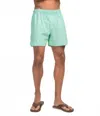 Southern Tide Men's Sand To Surf 5" Volley Short In Island Reef In Green