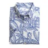 Southern Tide Driver Blue Palms Polo In Classic White In Multi