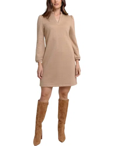 Southern Tide Oren Quilted Dress In Tannin In Multi