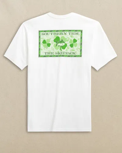 Southern Tide Original Stained Glass Short Sleeve T-shirt In White