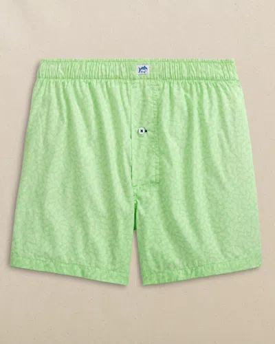 Southern Tide Pineapple Parade Boxer In Green Ash