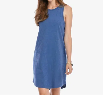 Southern Tide Portia Sun Farer Tank Dress In Blue