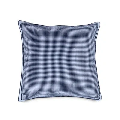 Southern Tide Sag Harbor Euro Navy/white Sham In Navy,white