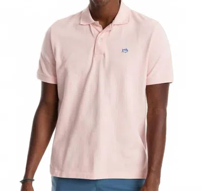 Southern Tide Skipjack Polo In Light Pink