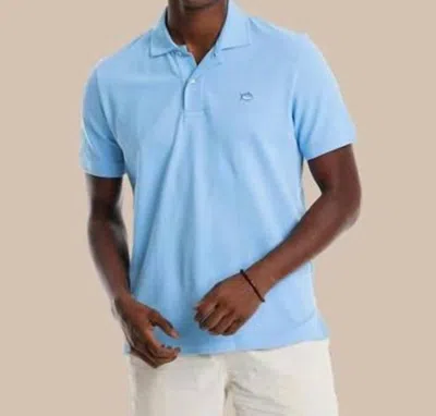 Southern Tide Skipjack Polo In Ocean Channel In Multi