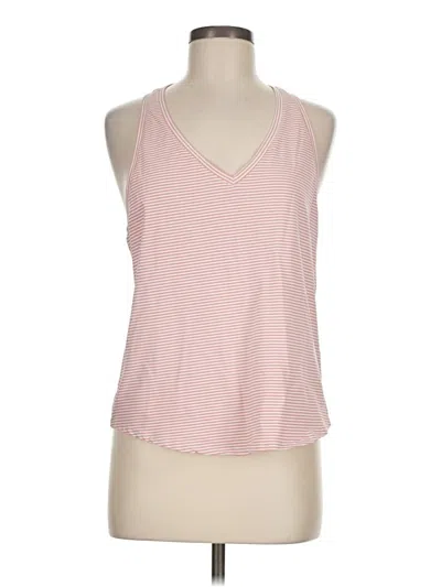 Pre-owned Southern Tide Tank Top Pink Halter Neckline Tops
