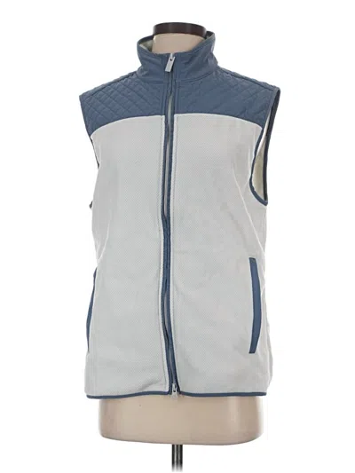 Pre-owned Southern Tide Vest In Gray