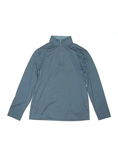 Pre-owned Southern Tide Kids' Windbreaker Jacket In Teal