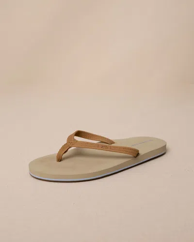 Southern Tide Women's Seashore Leather Weekend Flipjacks In Multi