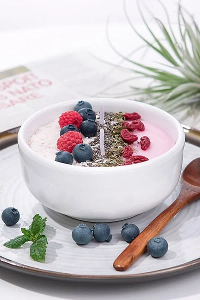 Southlake Gifts Acai Bowl Candle In White At Urban Outfitters