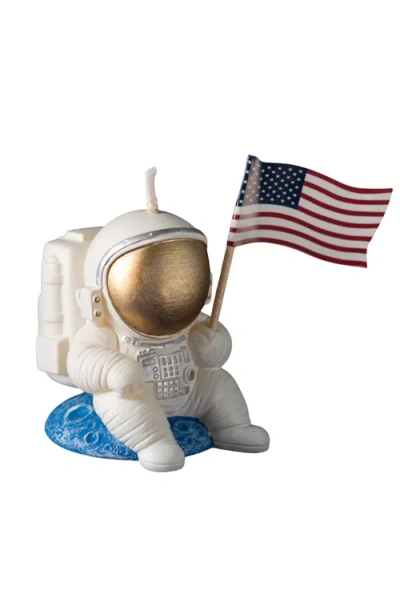 Southlake Gifts Astronaut Landing Candle In Multi