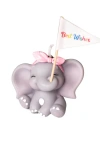 Southlake Gifts Baby Elephant Candle In Girl