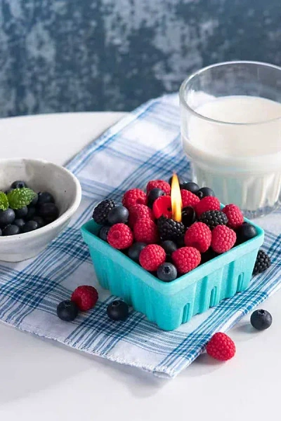 Southlake Gifts Berry Basket Candle In Tiffany Blue At Urban Outfitters