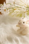 Southlake Gifts Blushing Bunny Candle In Looking Left