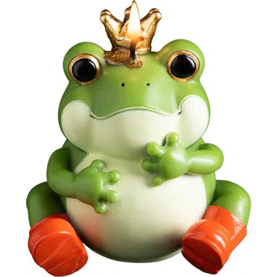 Southlake Gifts Frog Prince Candle In Multi