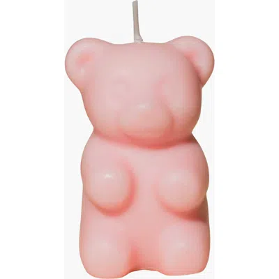 Southlake Gifts Gummy Bear Candle With Hidden Surprise In Pink