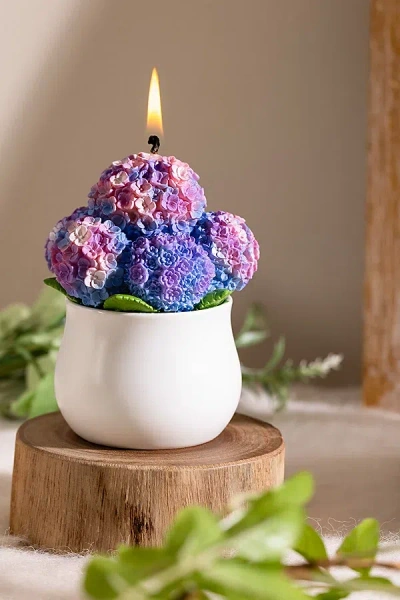 Southlake Gifts Hydrangea Candle In Purple At Urban Outfitters