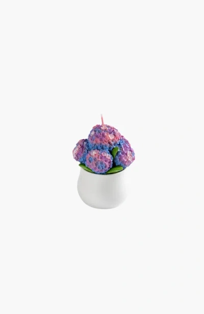 Southlake Gifts Hydrangea Candle In Pink/purple/blue