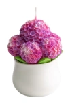 Southlake Gifts Hydrangea Candle In Red