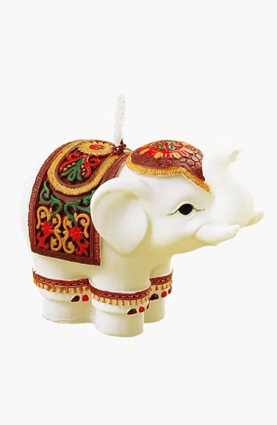 Southlake Gifts Lucky Elephant Candle In White